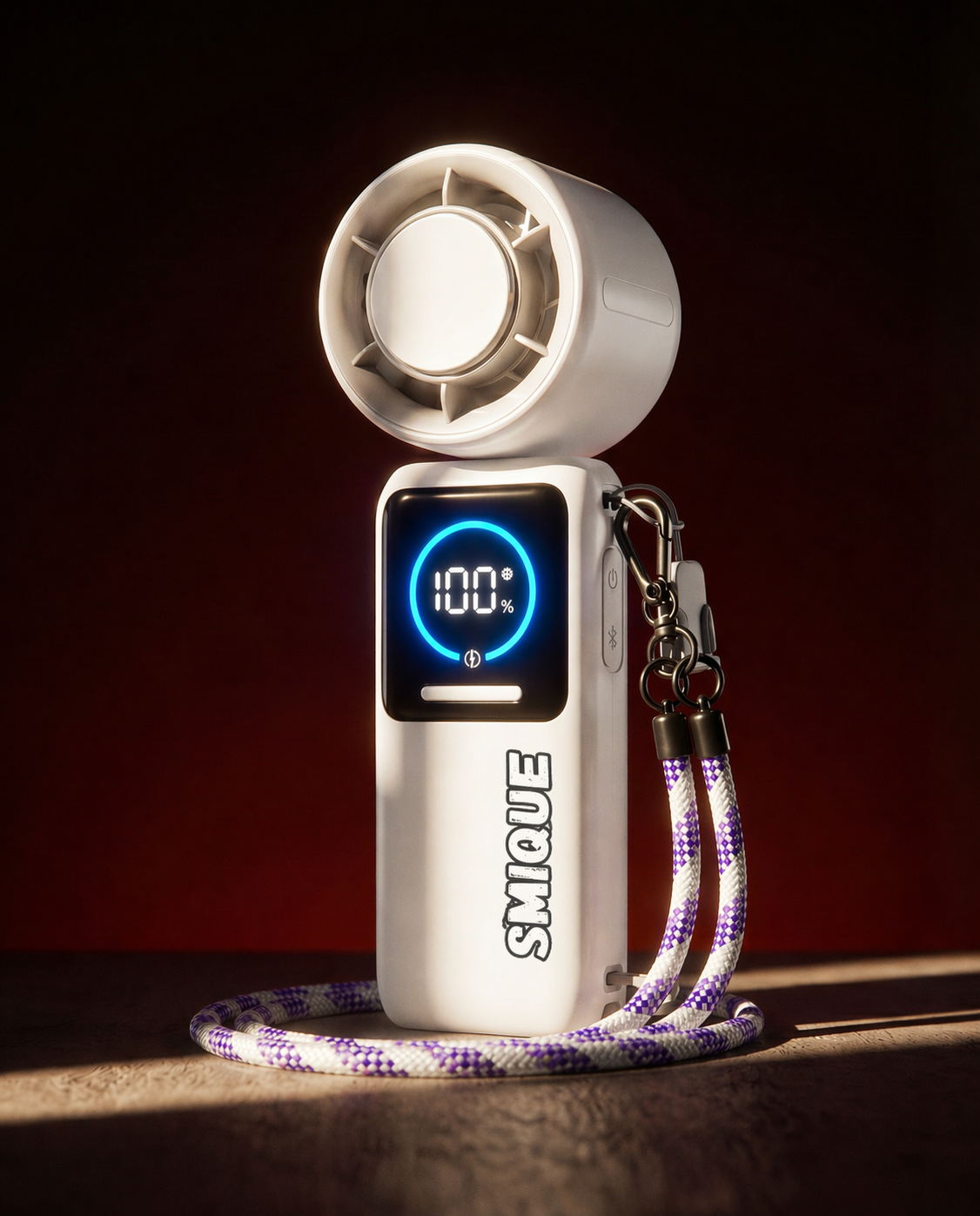 PORTABLE FAN / POWER BANK AND LANYARD BUNDLE