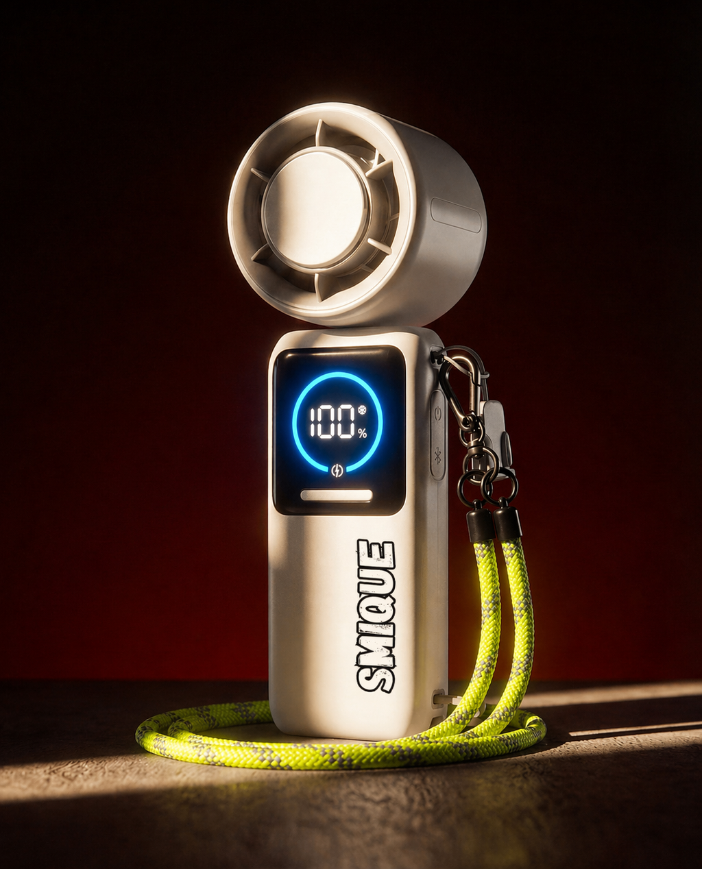 PORTABLE FAN / POWER BANK AND LANYARD BUNDLE