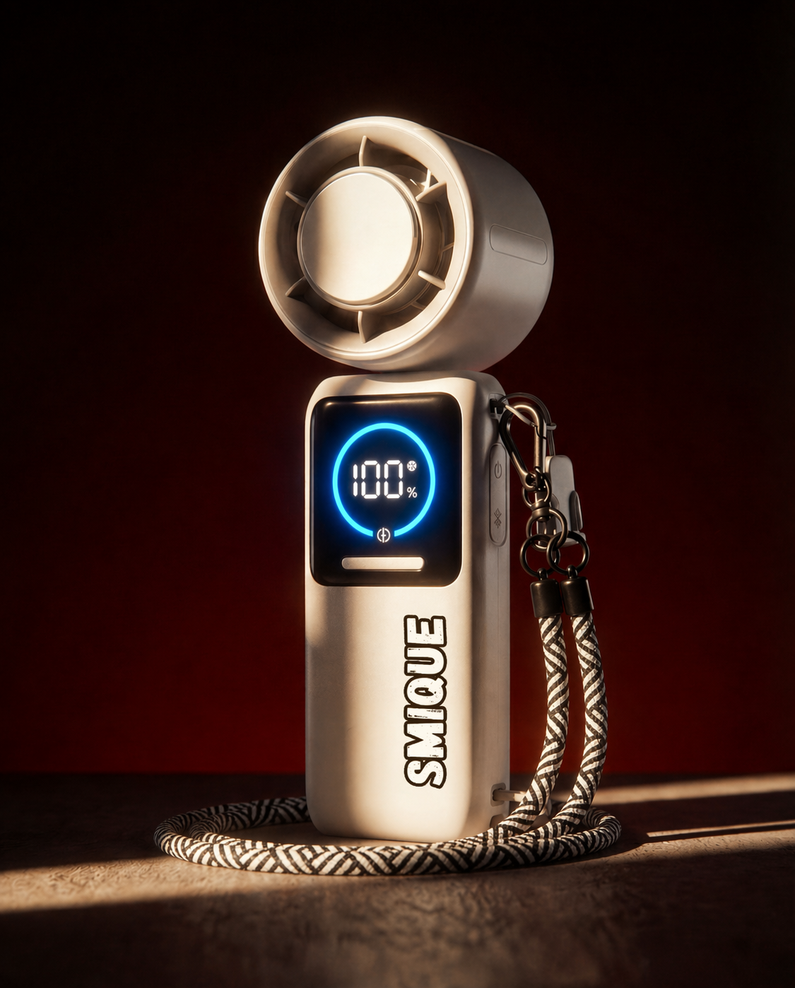 PORTABLE FAN / POWER BANK AND LANYARD BUNDLE