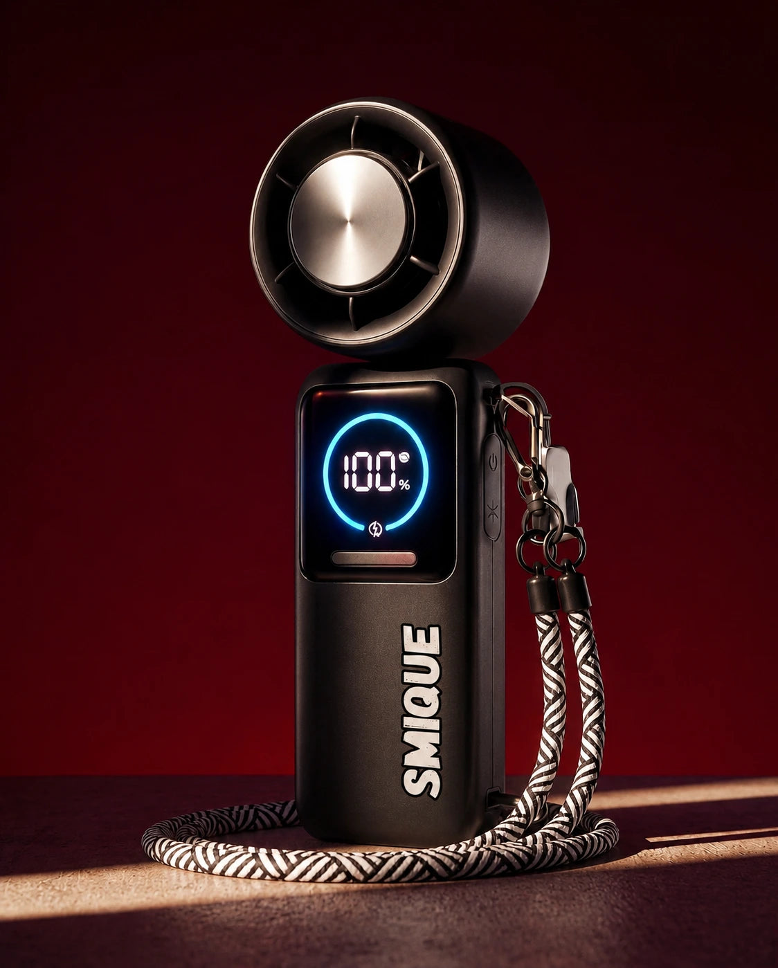 PORTABLE FAN / POWER BANK AND LANYARD BUNDLE