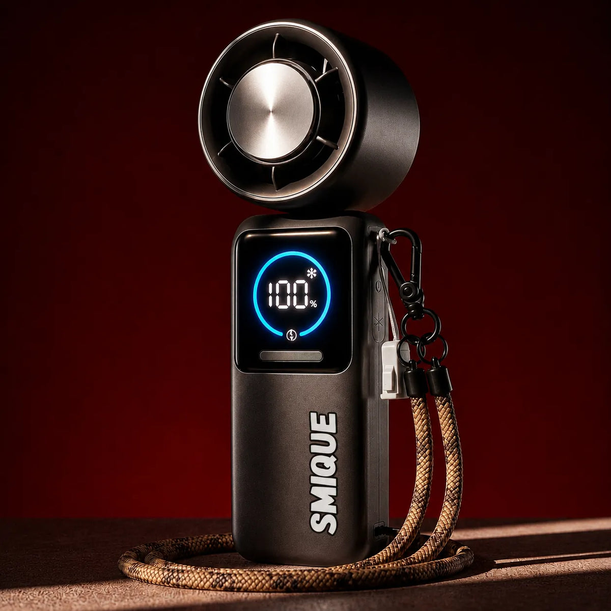 PORTABLE FAN / POWER BANK AND LANYARD BUNDLE