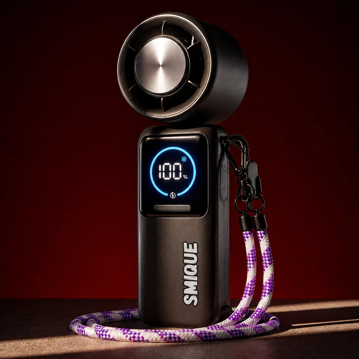 PORTABLE FAN / POWER BANK AND LANYARD BUNDLE