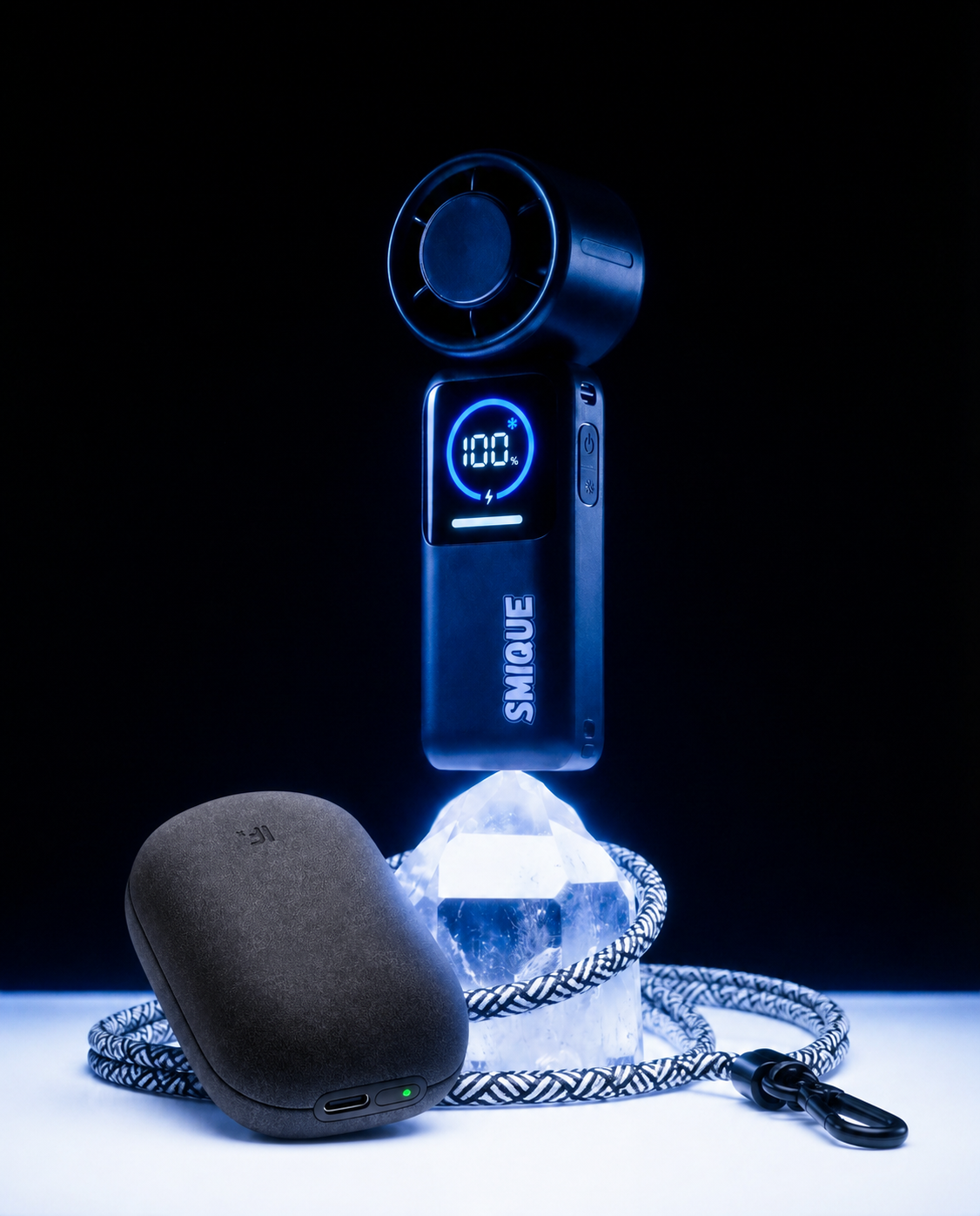 HOT COAL & FAN + LANYARD BUNDLE