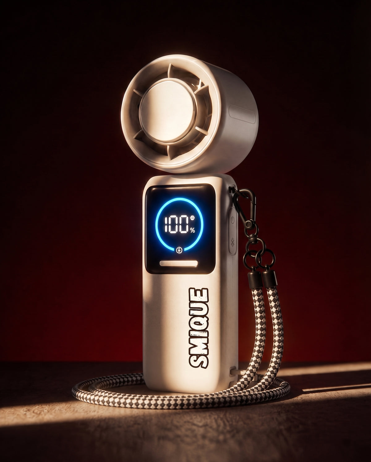 PORTABLE FAN / POWER BANK AND LANYARD BUNDLE
