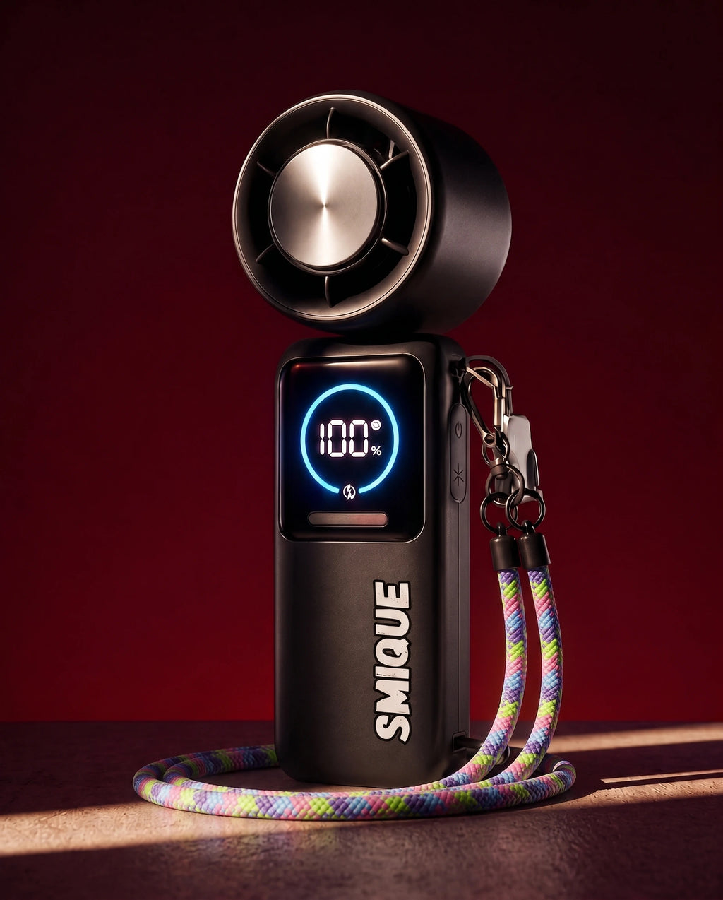 PORTABLE FAN / POWER BANK AND LANYARD BUNDLE