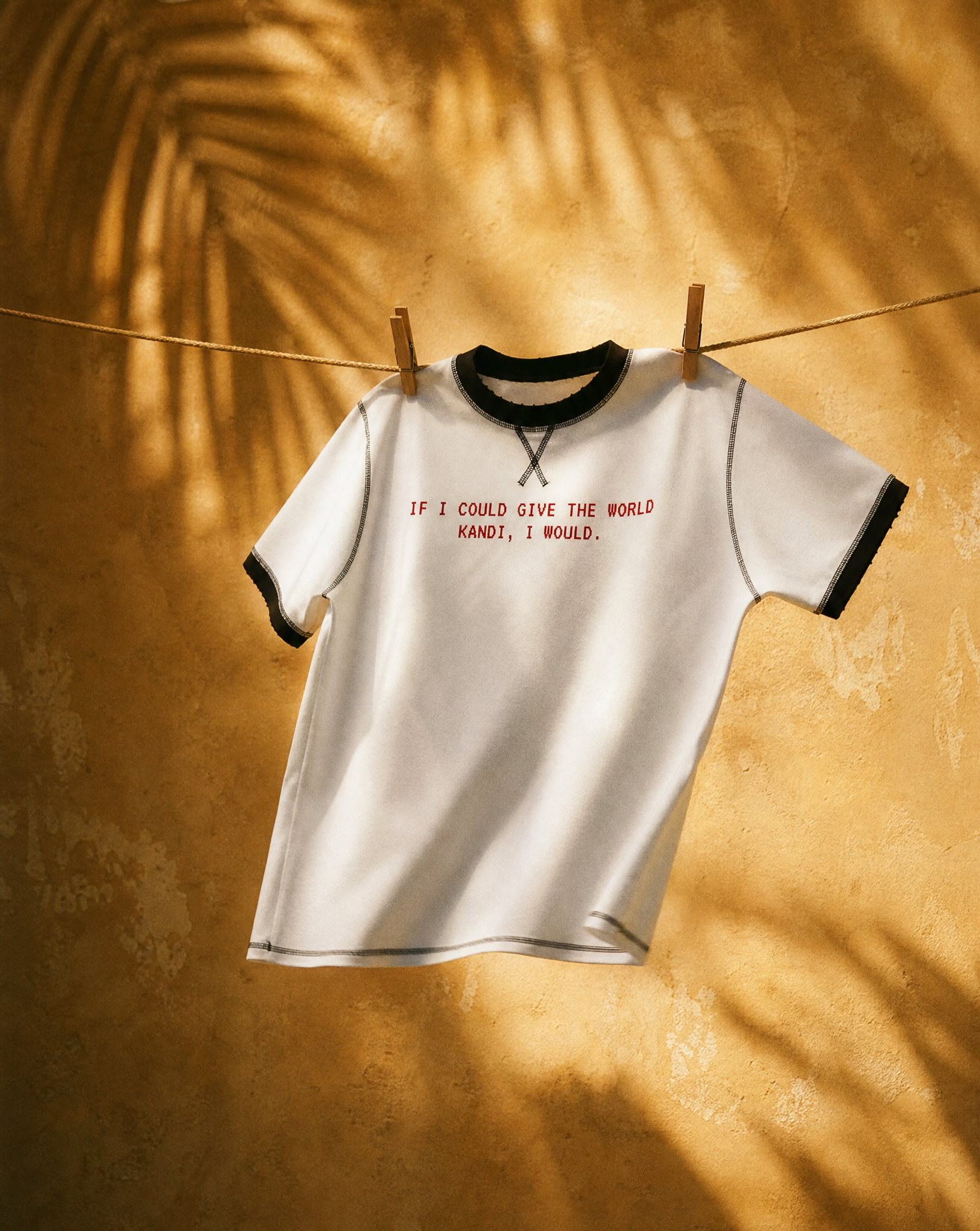 Contrast-Stitched Cotton T-Shirt