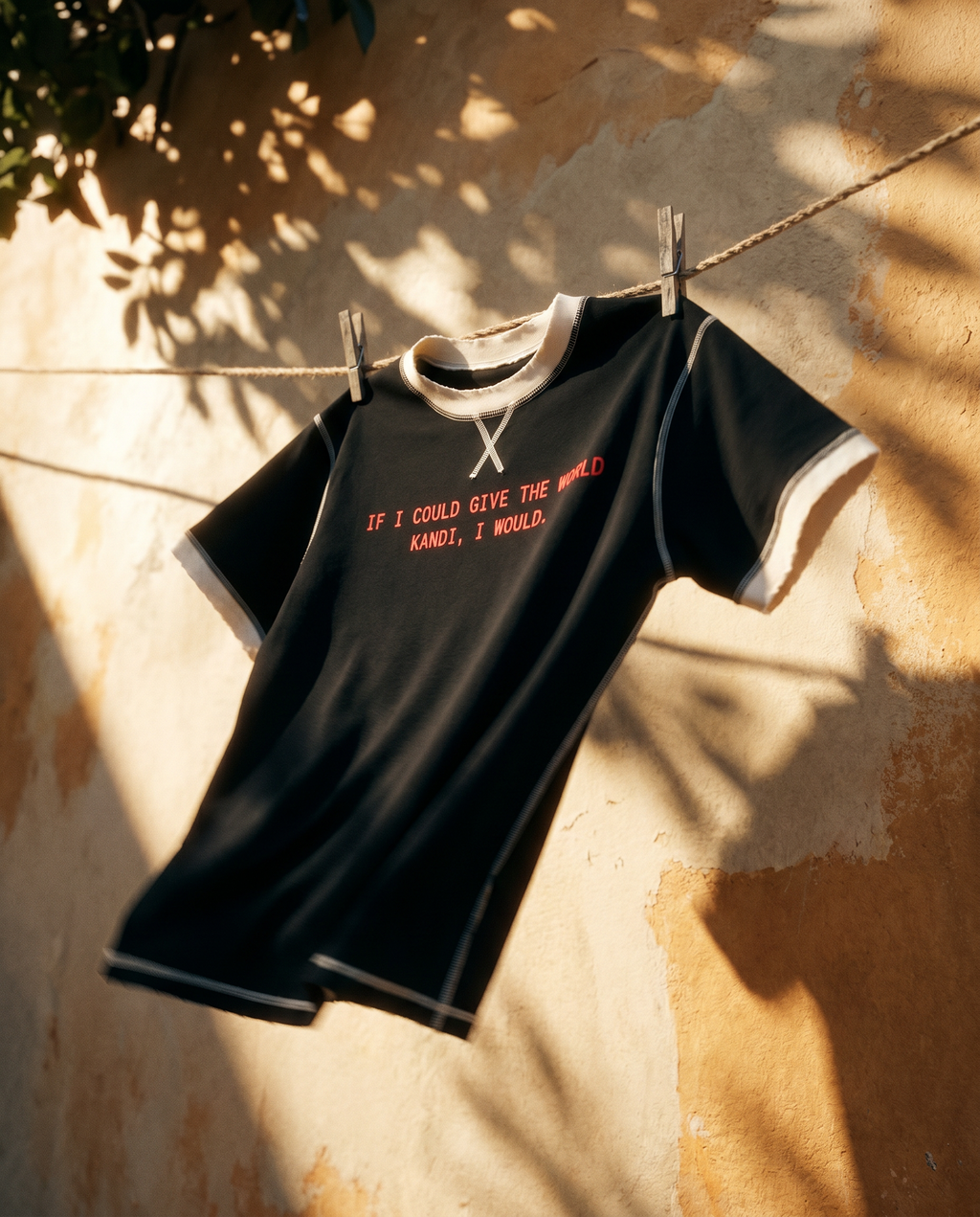 Contrast-Stitched Cotton T-Shirt