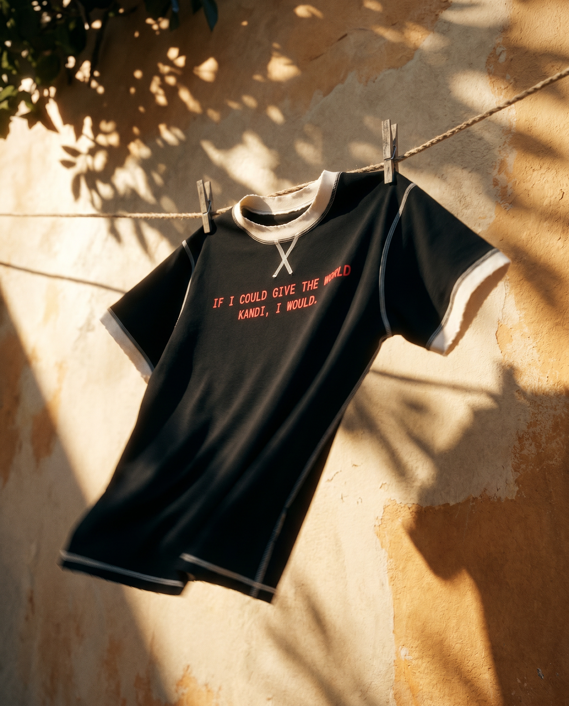 Contrast-Stitched Cotton T-Shirt