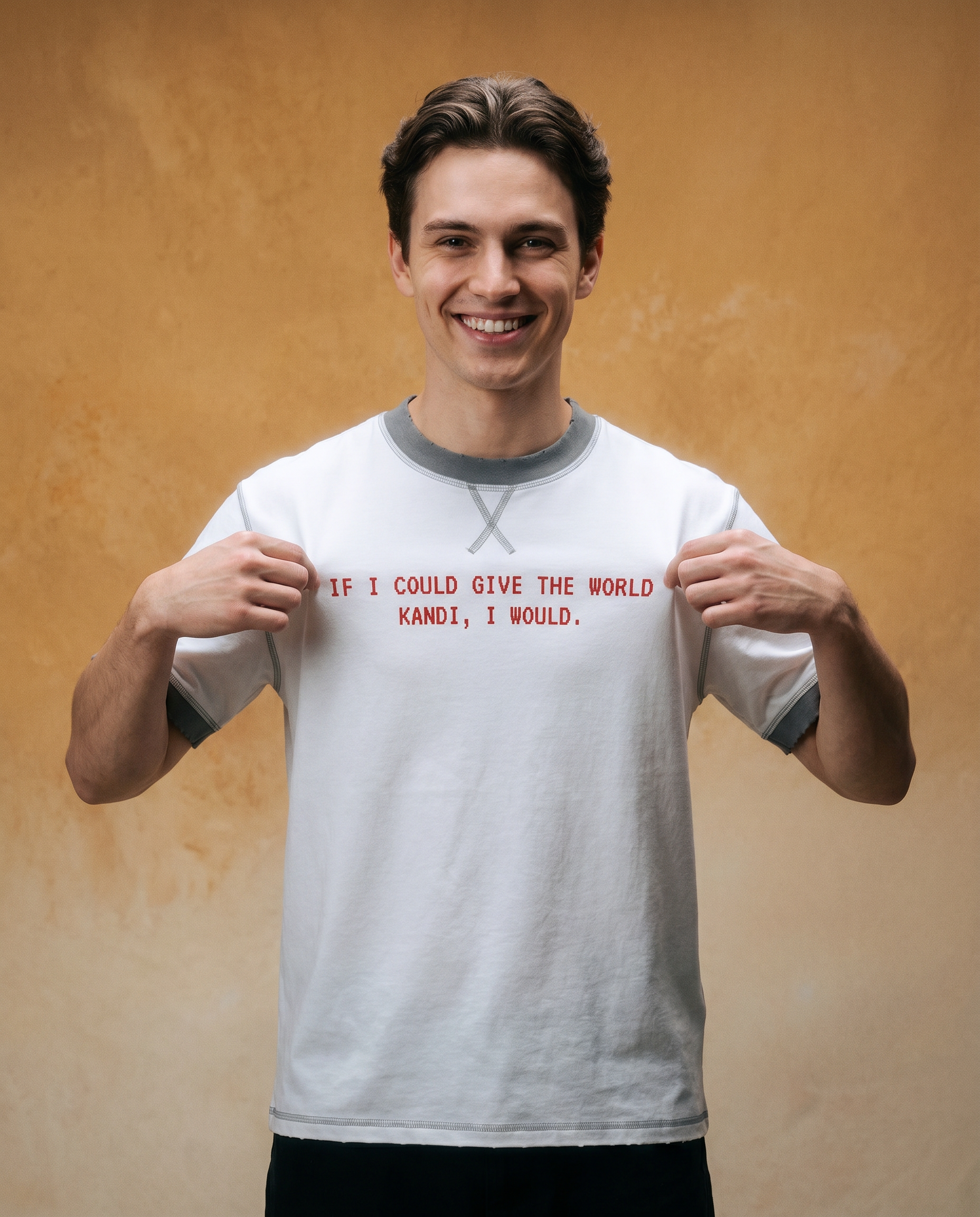 Contrast-Stitched Cotton T-Shirt