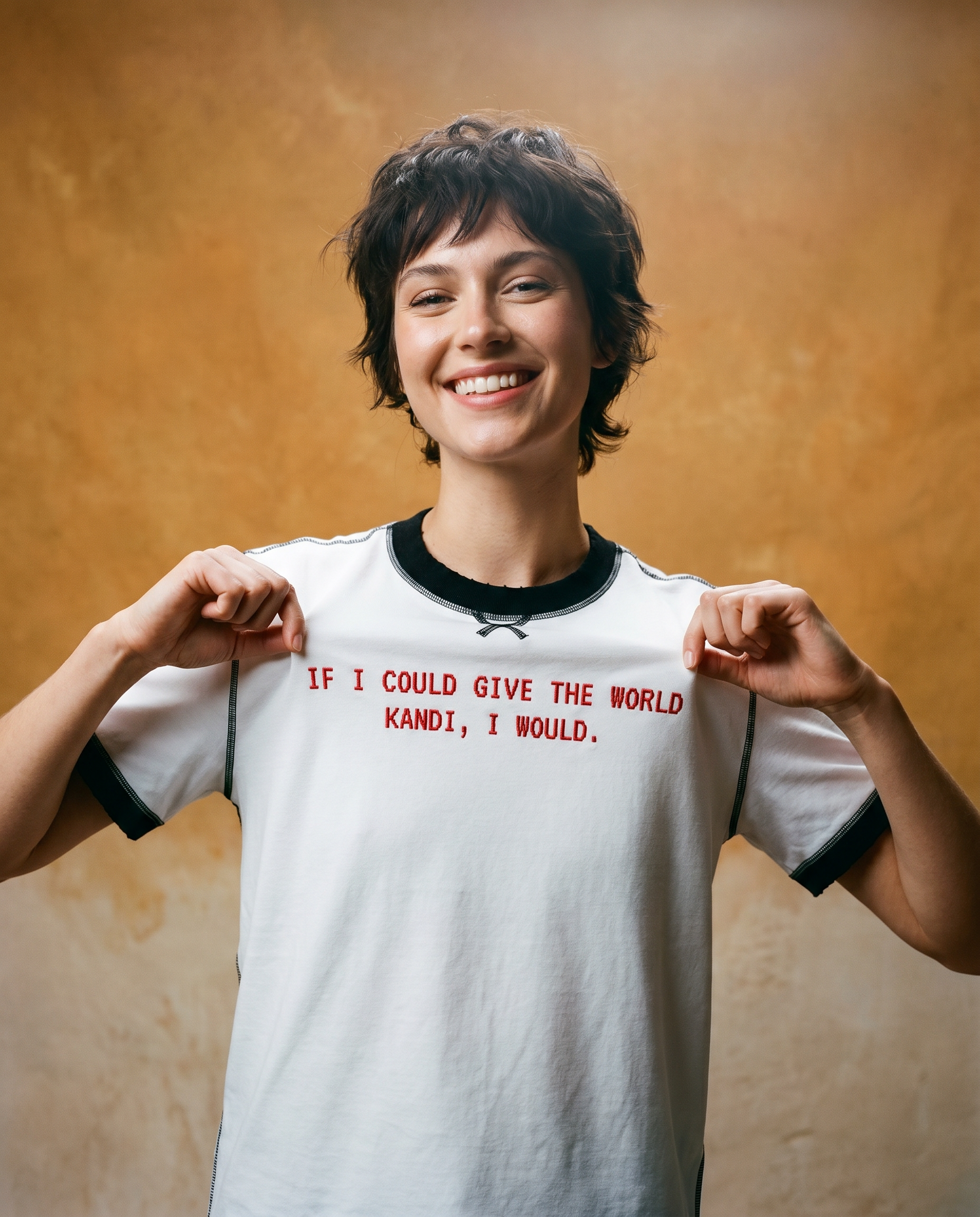 Contrast-Stitched Cotton T-Shirt