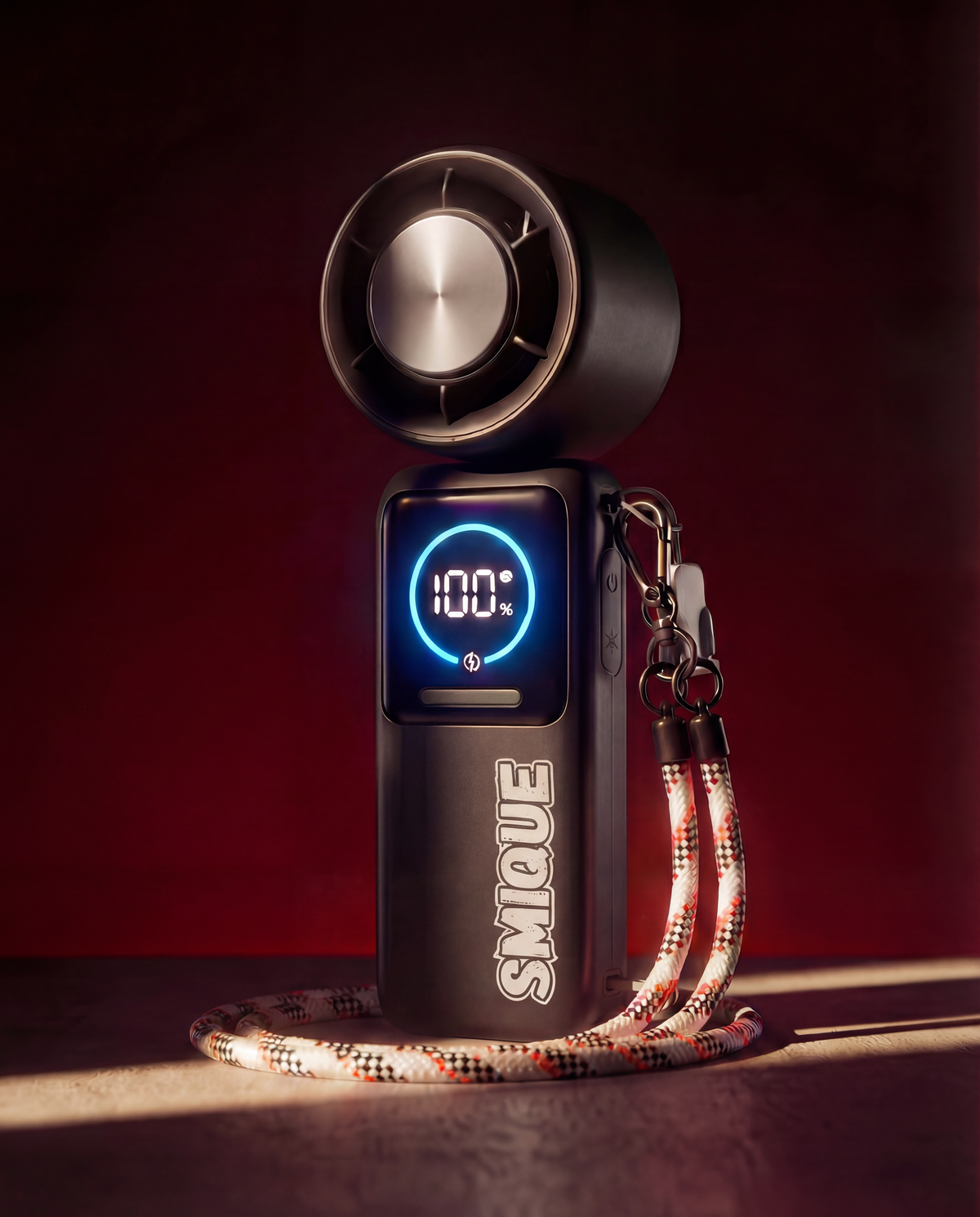 PORTABLE FAN / POWER BANK AND LANYARD BUNDLE