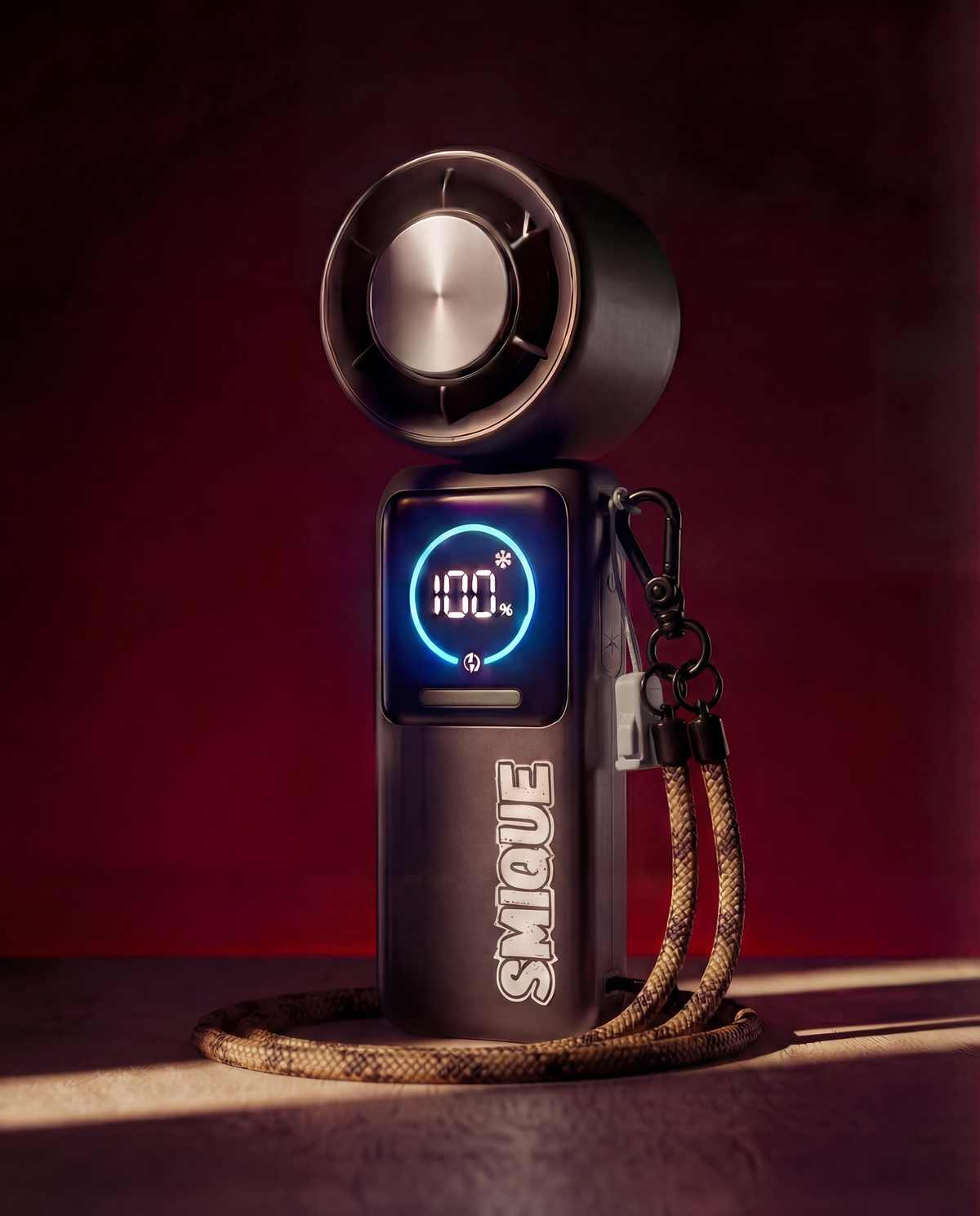 PORTABLE FAN / POWER BANK AND LANYARD BUNDLE
