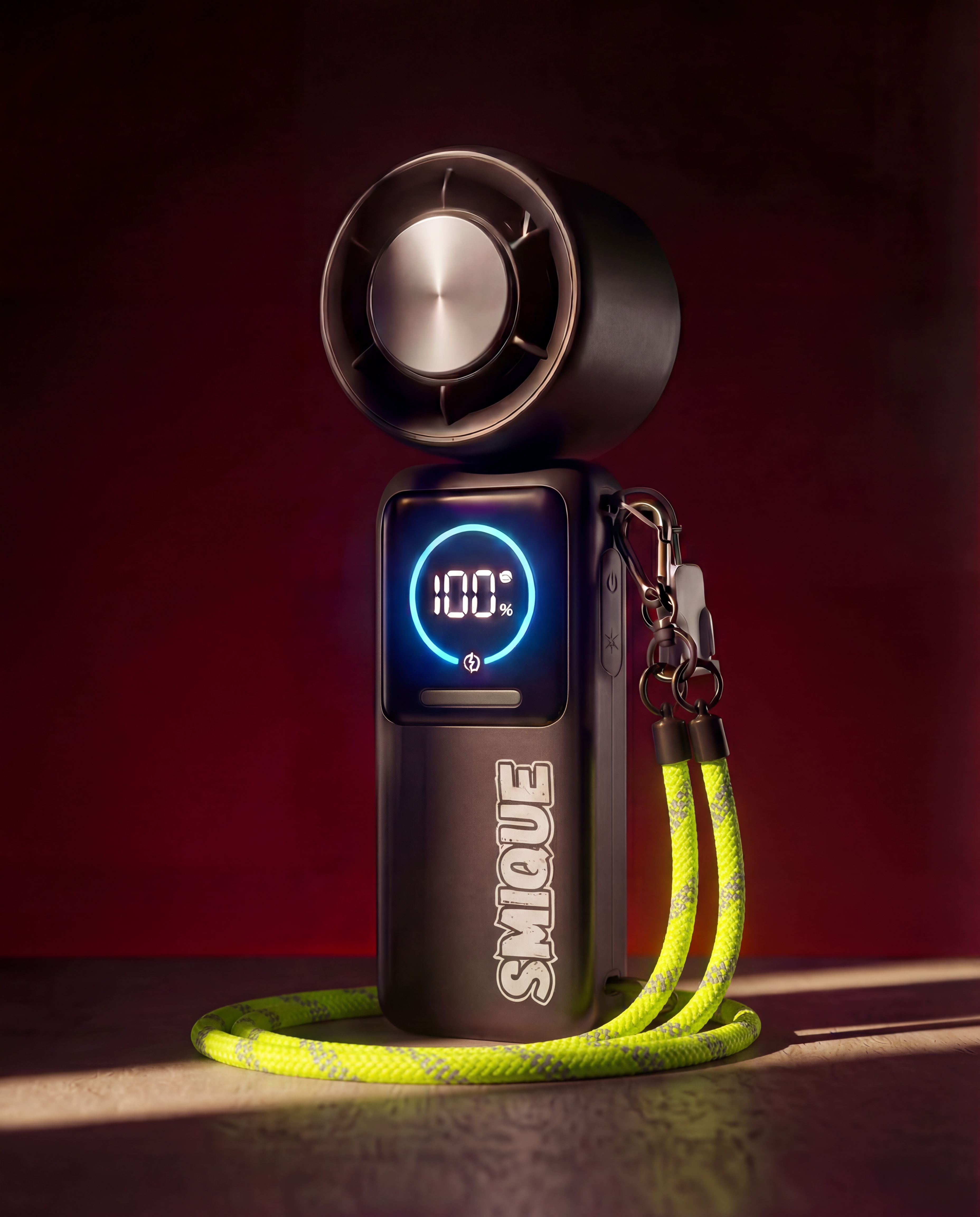PORTABLE FAN / POWER BANK AND LANYARD BUNDLE