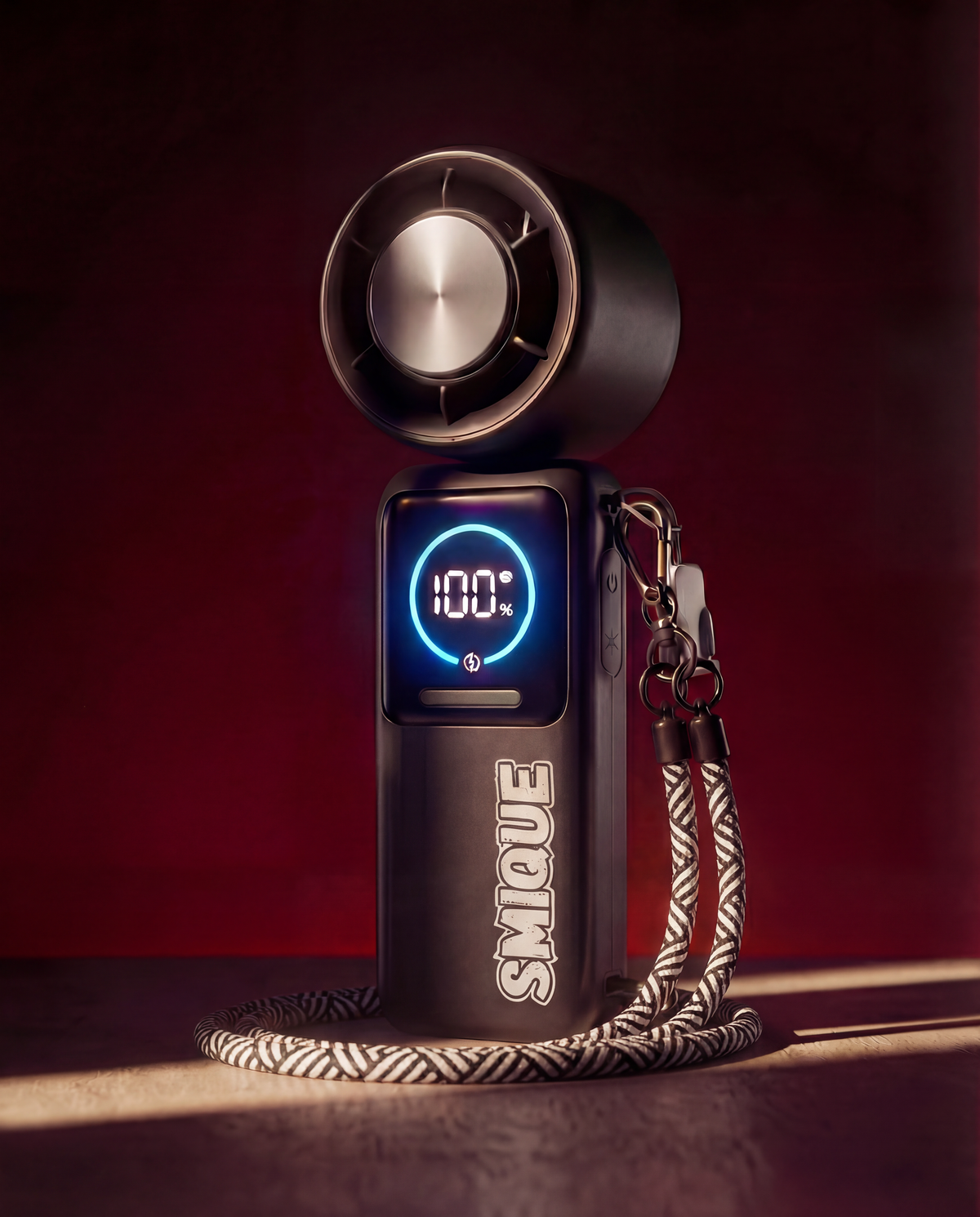 PORTABLE FAN / POWER BANK AND LANYARD BUNDLE